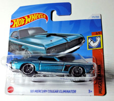 Hot Wheels - '69 Mercury Cougar Eliminator - Muscle Mania 2024 - HTC59