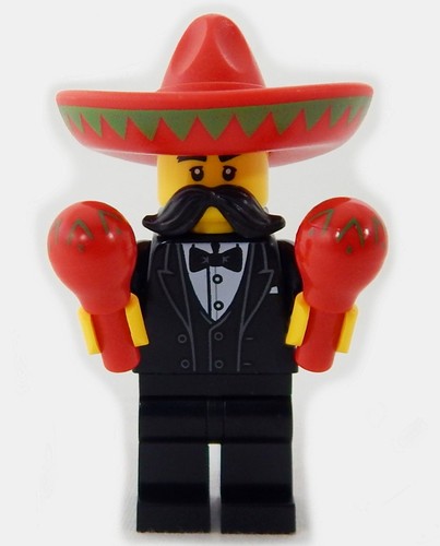 Nuovo lego mariachi musicista - nuovo,