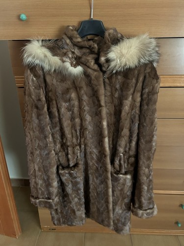 Pelliccia visone vera vintage