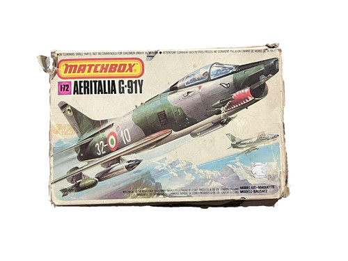 Matchbox aeritalia g 91y - matchbox,