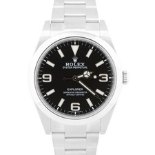 Rolex Explorer I NERO acciaio