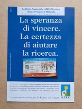 Locandina lotteria Nazionale