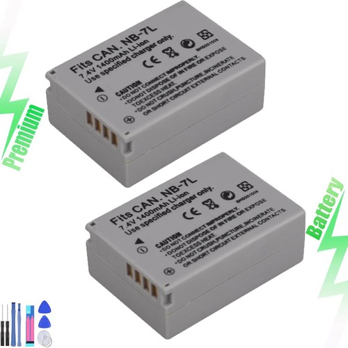 Batteria 1400mah per - 2x, canon