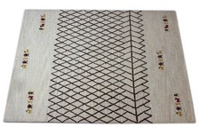 Tappeto Beige Marrone 100%