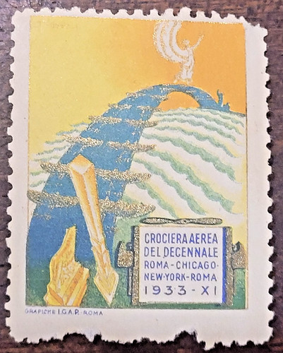 Crociera aerea decennale 1933 - aerea,
