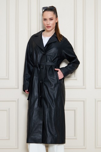 Giacca donna shearling nera