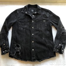 Zara Giacca Jeans Nero