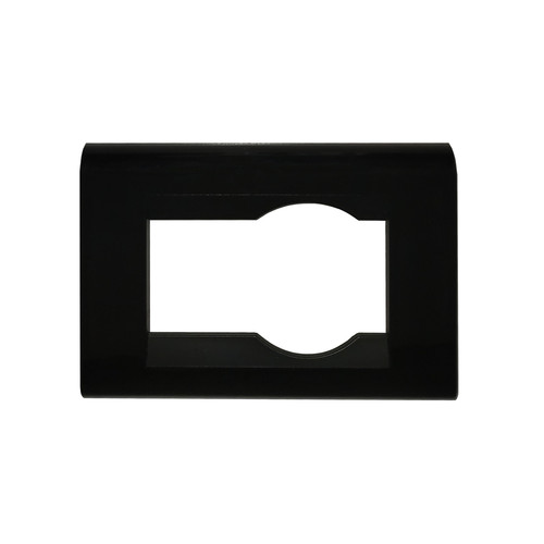 Placca unel posto nero - tl,