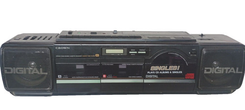 Boombox ghettoblaster crown - boombox,