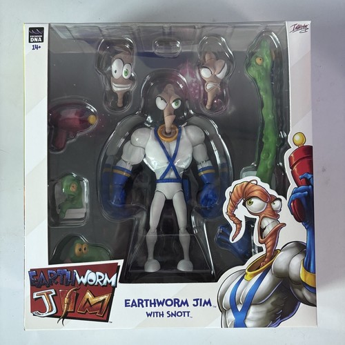 Earthworm jim with snott - earthworm,