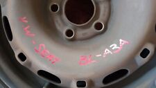 N.2 CERCHI IN FERRO VW POLO SEAT IBIZA 2004 5 FORI - 14" - 6J 14H2 ET43 + GOMME