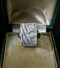 Anello vintage argento misura