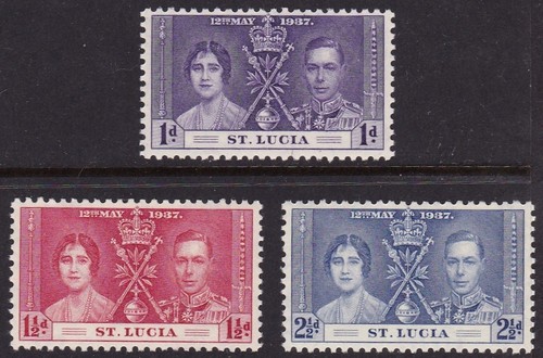 Lucia 107 109 mnh 1937 - st.,