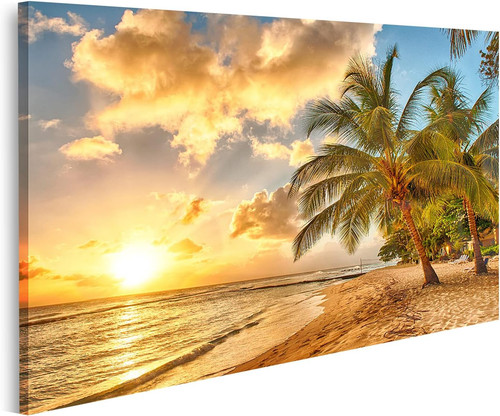 Quadri moderni bel tramonto - moderni,