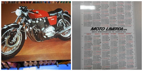 Laverda 1000 calendario - 1000,