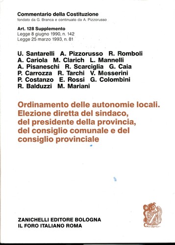 Commentario della costituzione - commentario,