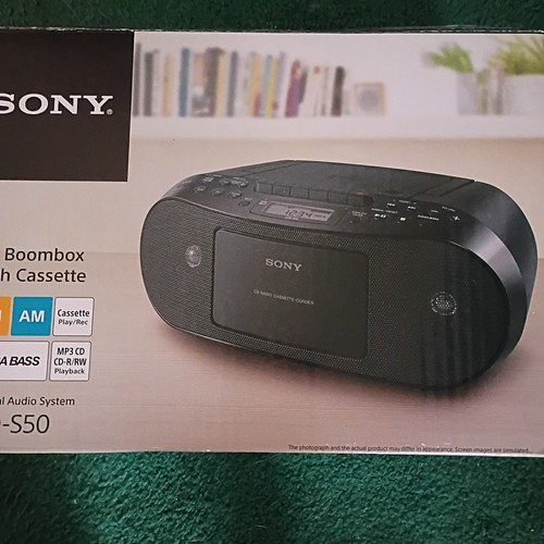 Sony cfd s50 boombox radio - sony,