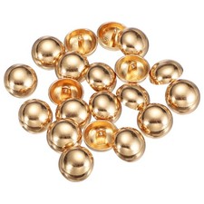 20pcs 15mm gold metal - 15mm/0.59",