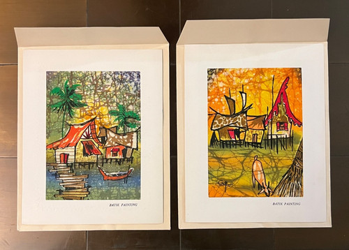 Set carte note vintage - set,