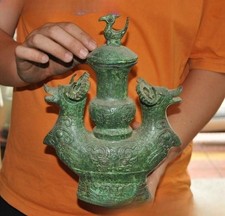 Statua zun vaso bottiglia