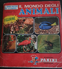 ALBUM COMPLETO IL MONDO DEGLI ANIMALI - PANINI 1971