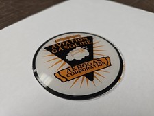 Vintage Aviazione Aerogas Pompa Benzina Distributore Bevande Globo Lente NOS 