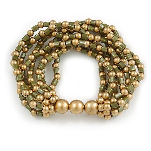 Multistrand acrylic beaded - multistrand,