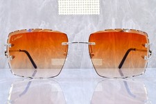 Cartier rimless Damond cut