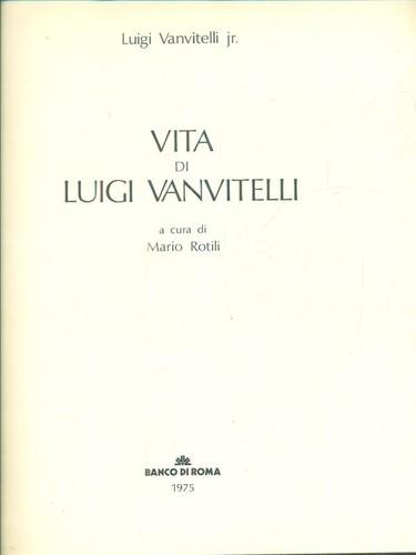 Vita luigi vanvitelli - di, prima