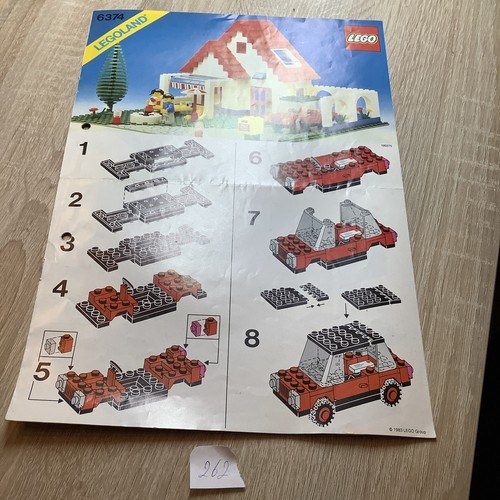 Lego istruzioni 6374 forato