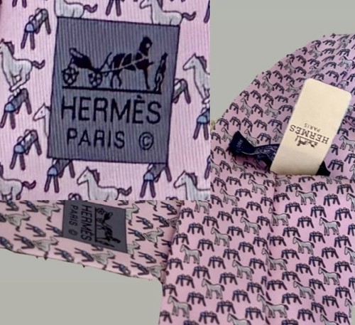 Hermes cravatta seta twillbi - seta,