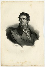 Stampa antica-RITRATTO-ANTONIO