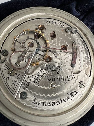 Orologio tasca hamilton - da,
