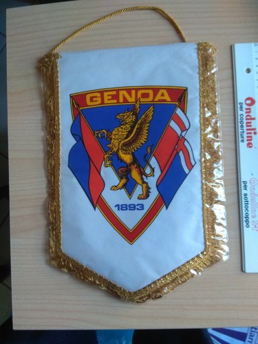 Gagliardetto calcio genoa - calcio,