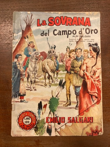 Raccolta albi salgari 120 lire - salgari,