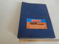 CATALOGO PARTI DI RICAMBIO MECCANICA ORIGINALE 1971 FIAT 128 COUPE