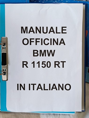 Bmw 1150 in italiano - rt,