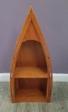 Scaffale per barca in legno a
