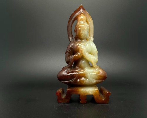 Statua buddha giada antica - giada,