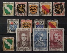 Zona francese 1-13, stemma e