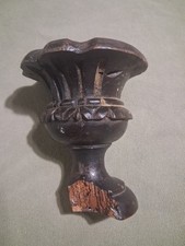 Antica Cimasa In Legno Laccato