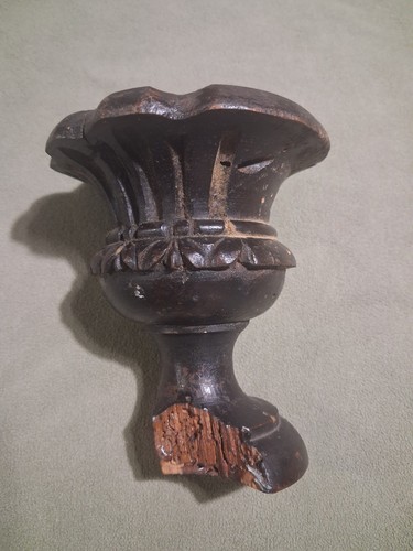 Antica cimasa legno laccato - antica,