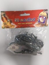 Serie Lineare 20 miniluci  Bianco Luci Presepe incandescenza interno Nataluna