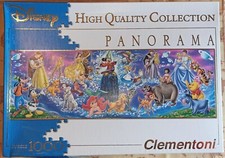 CLEMENTONI Puzzle Disney Family Panorama 1000 Pezzi cm 98 x 33 Scatola Deformata