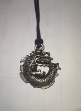 COLLANA CIONDOLO METALLO DRAGO