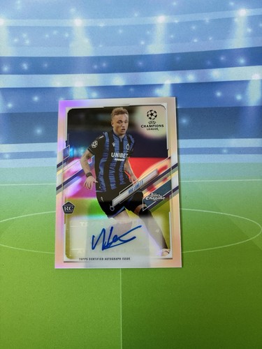 2020 topps chrome ucl auto - topps,
