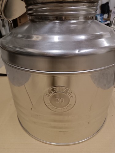 Bidone fusto acciaio - , inox