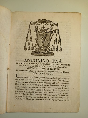 Opuscolo lettera pastorale - opuscolo,