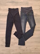 Lotto 18pz PREMAMAN stock tg S 38-40it H&M MAMMA PRENATAL primavera jeans top