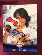 Autografo TSUNEYASU MIYAMOTO-Red Bull Salisburgo-71 Cappellini GIAPPONE-Ex-Gamba Osaka-AK